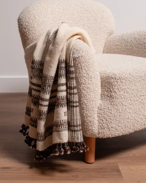 Indian Wool Homespun Throw