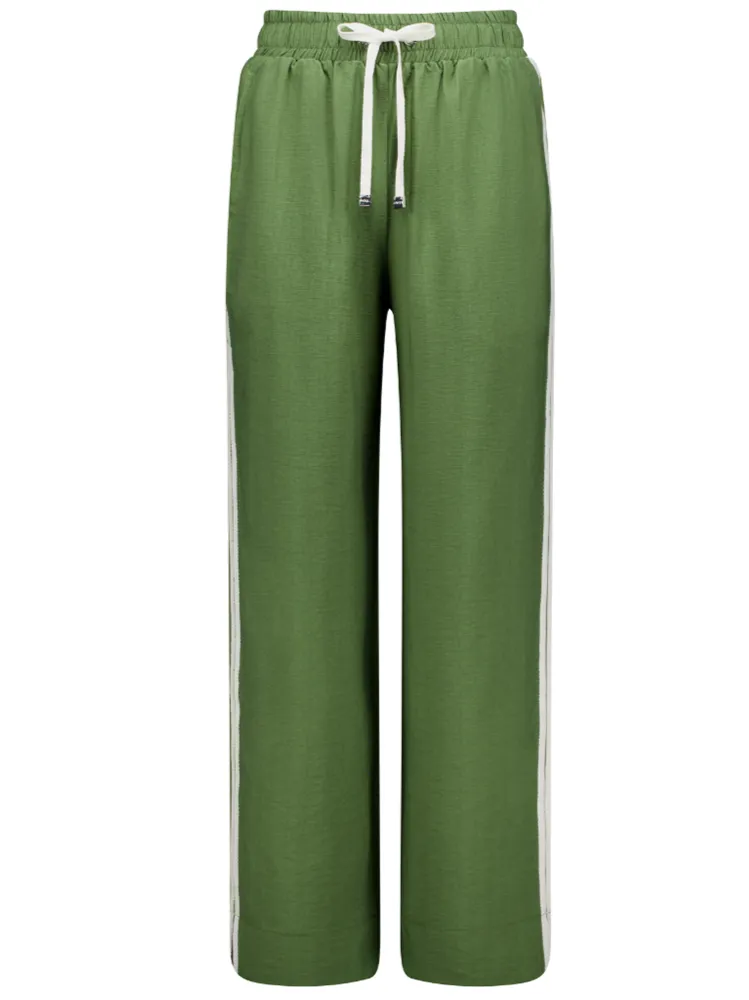 Indiana Wide Leg Pants in Dill