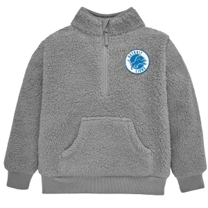 Infant & Toddler Detroit Lions 1/4 Zip Sherpa Top