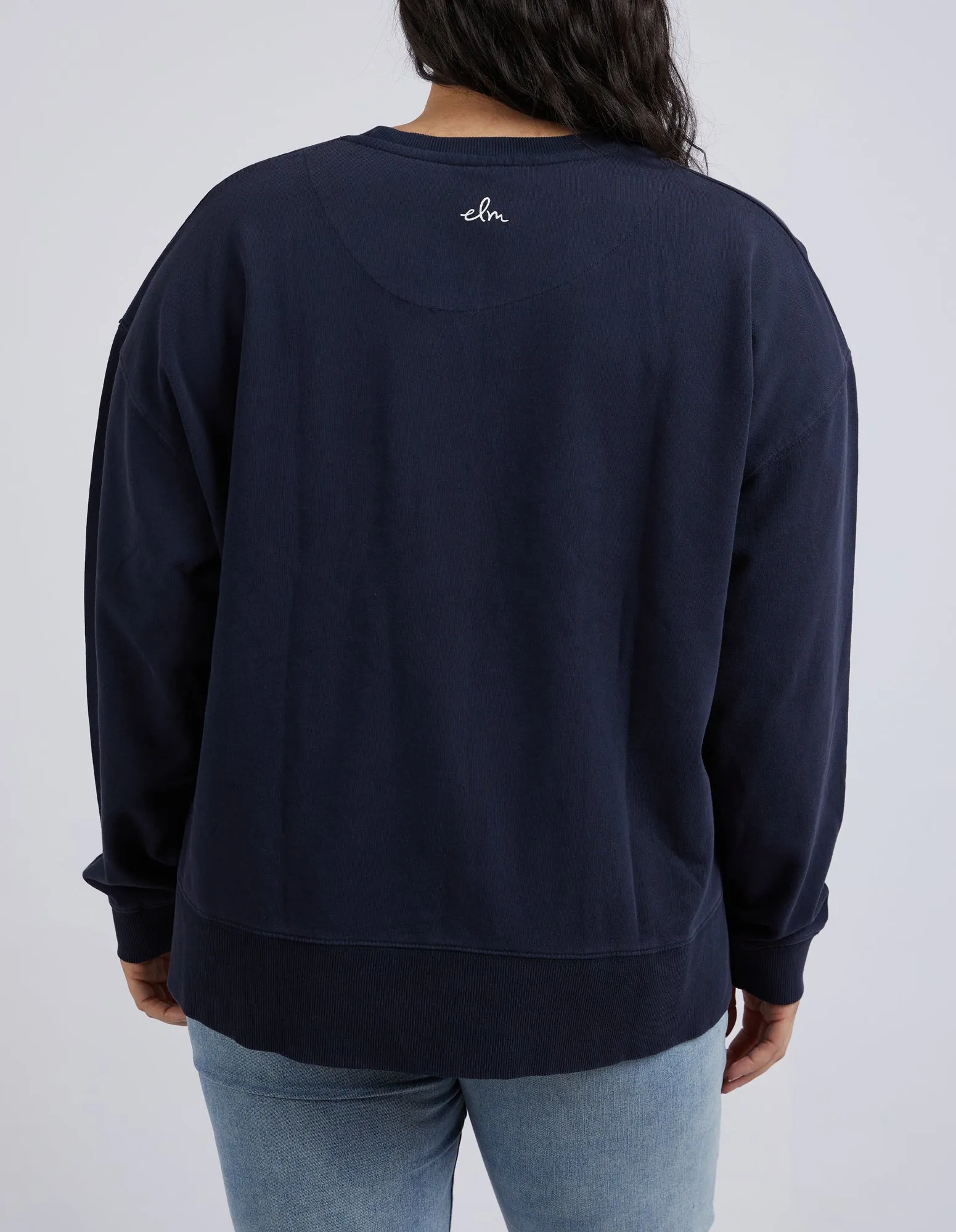 Inflorescence Crew Washed Navy