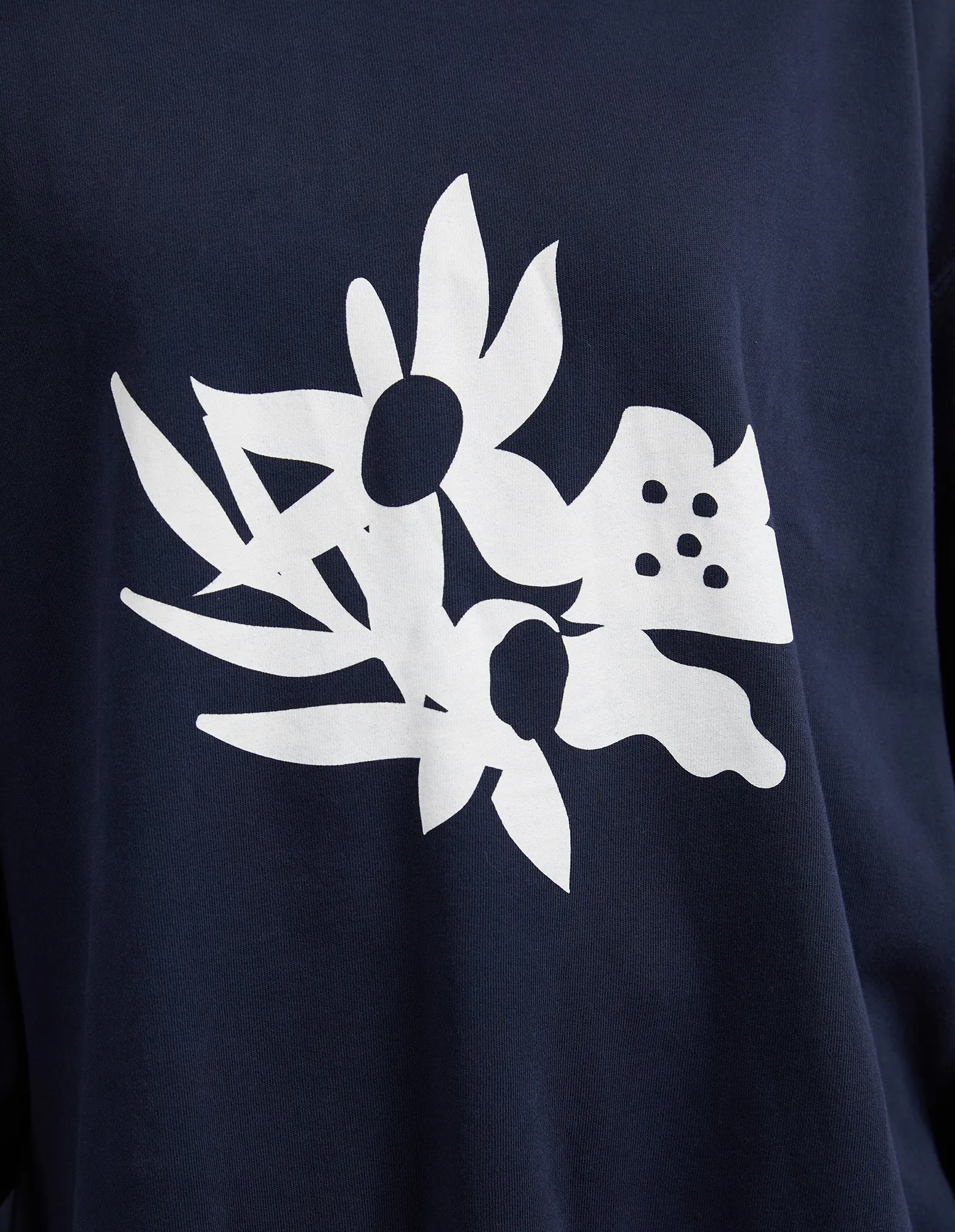 Inflorescence Crew Washed Navy