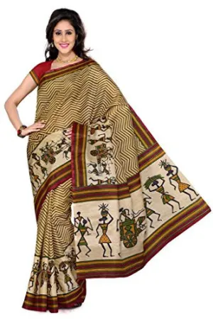 ISHIN Bhagalpuri Silk Multicolor saree ISHI-47