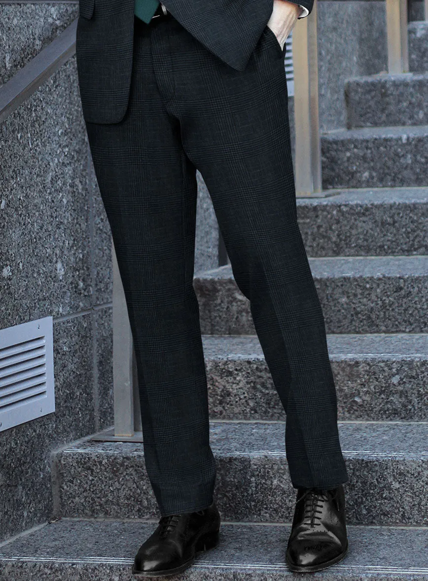Italian Wool Linen Domingo Pants