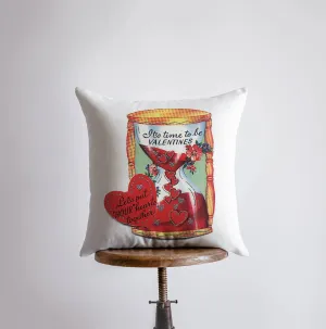 It's time to be Vintage Valentines | Pillow Cover | Throw Pillow | Valentines Day Gifts for Her | Valentines Day | Room Decor
