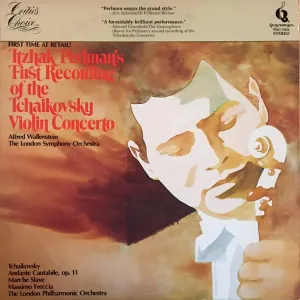 Itzhak Perlman - First Recording Of The Tchaikovsky Violin Concerto (LP, Album) (NM or M-)
