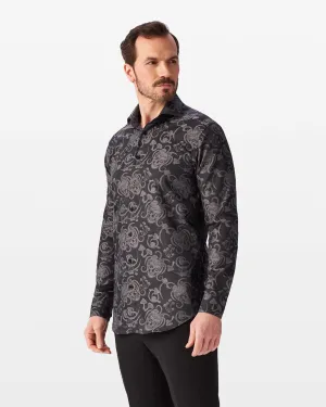 Jacquard Stoned Skulls Shirt