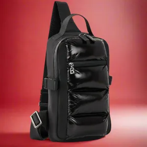 James Bond Quilted 3-In-1 Sling Bag - By Bogner