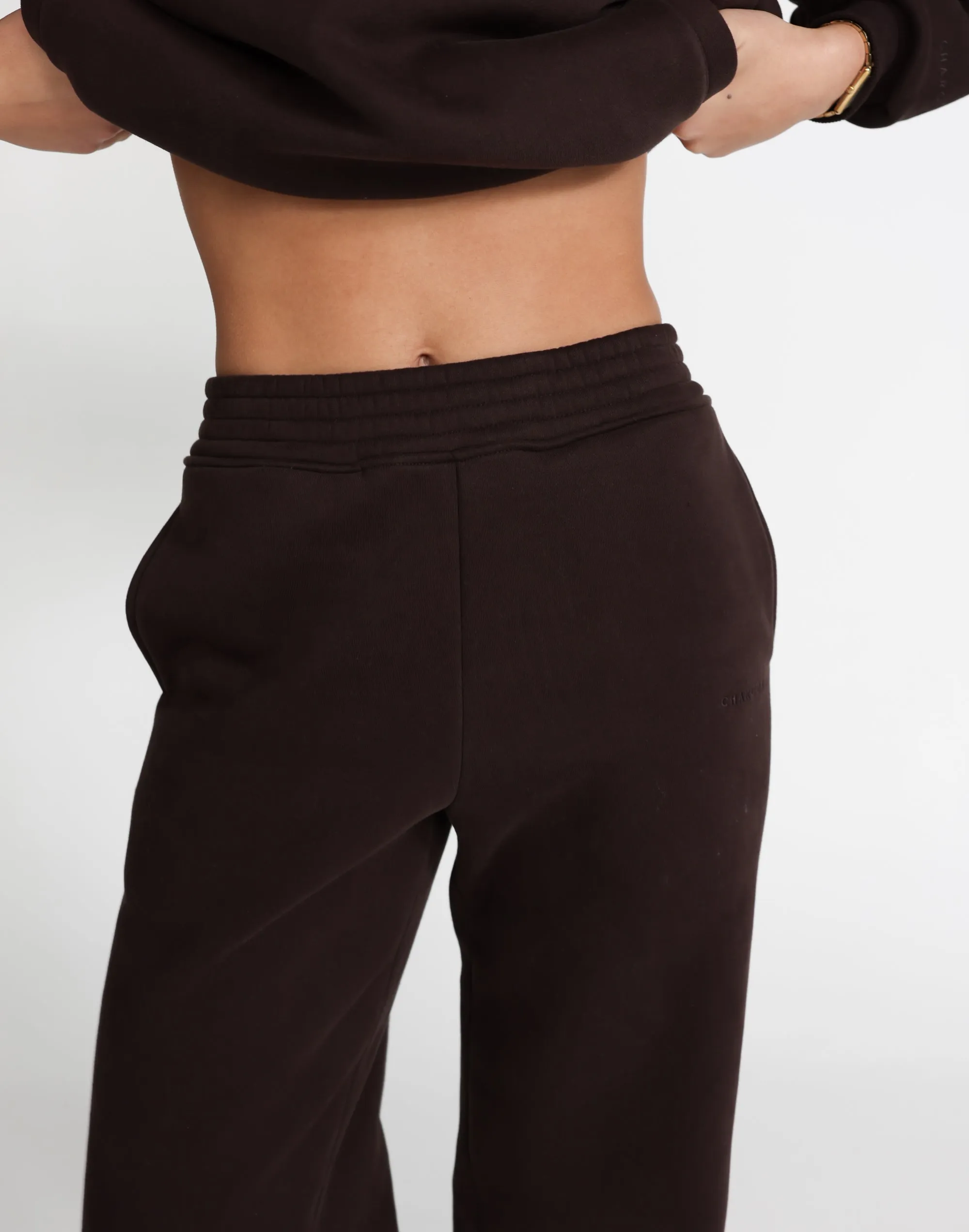 Jamie Tracksuit Pants (Chocolate)