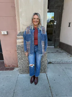 Jane Denim and Plaid