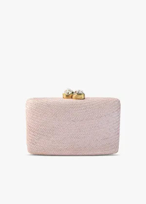 Jen clutch with white Stone
