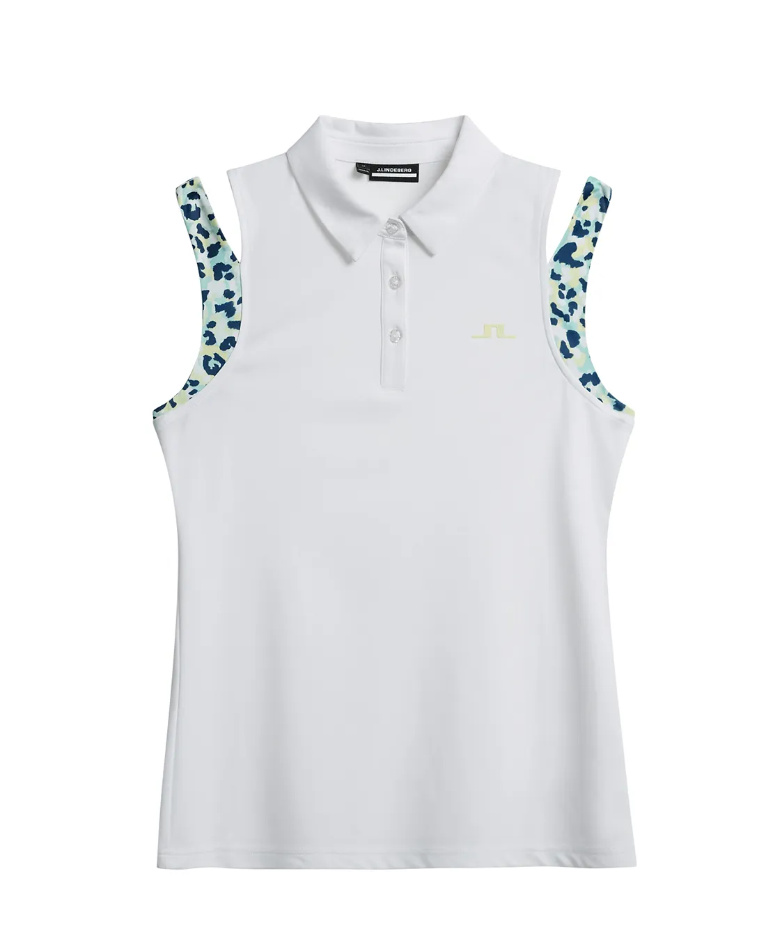 J.Lindeberg Malaika Sleeveless Polo White
