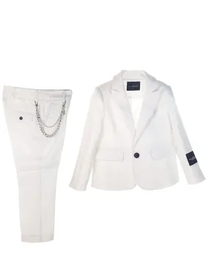 John Richmond Linen outfit for boy set 2 pcs