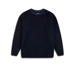 Junction Sweat | Midnight Blue Italian Wool