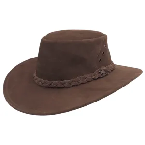 Kakadu The Alice Suede Hat - Dark Brown