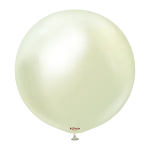 Kalisan Latex Mirror Green Gold- 24", 2 Pieces