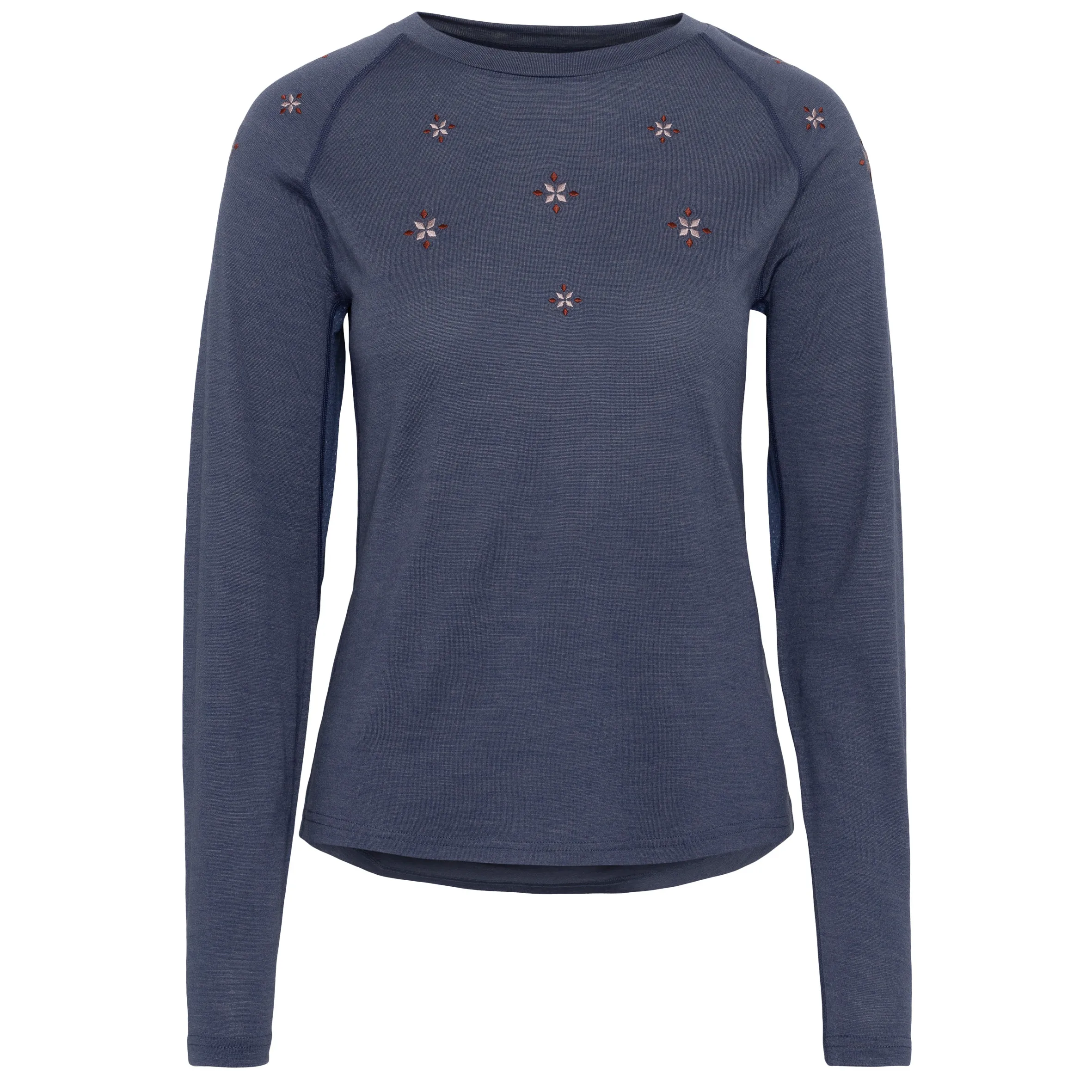 Kari Traa Women&#x27;s Summer Wool Long Sleeve Dusty Midtone Blue | Buy Kari Traa Women&#x27;s Summer Wool Long Sleeve Dusty Midtone Blue here | Outnorth