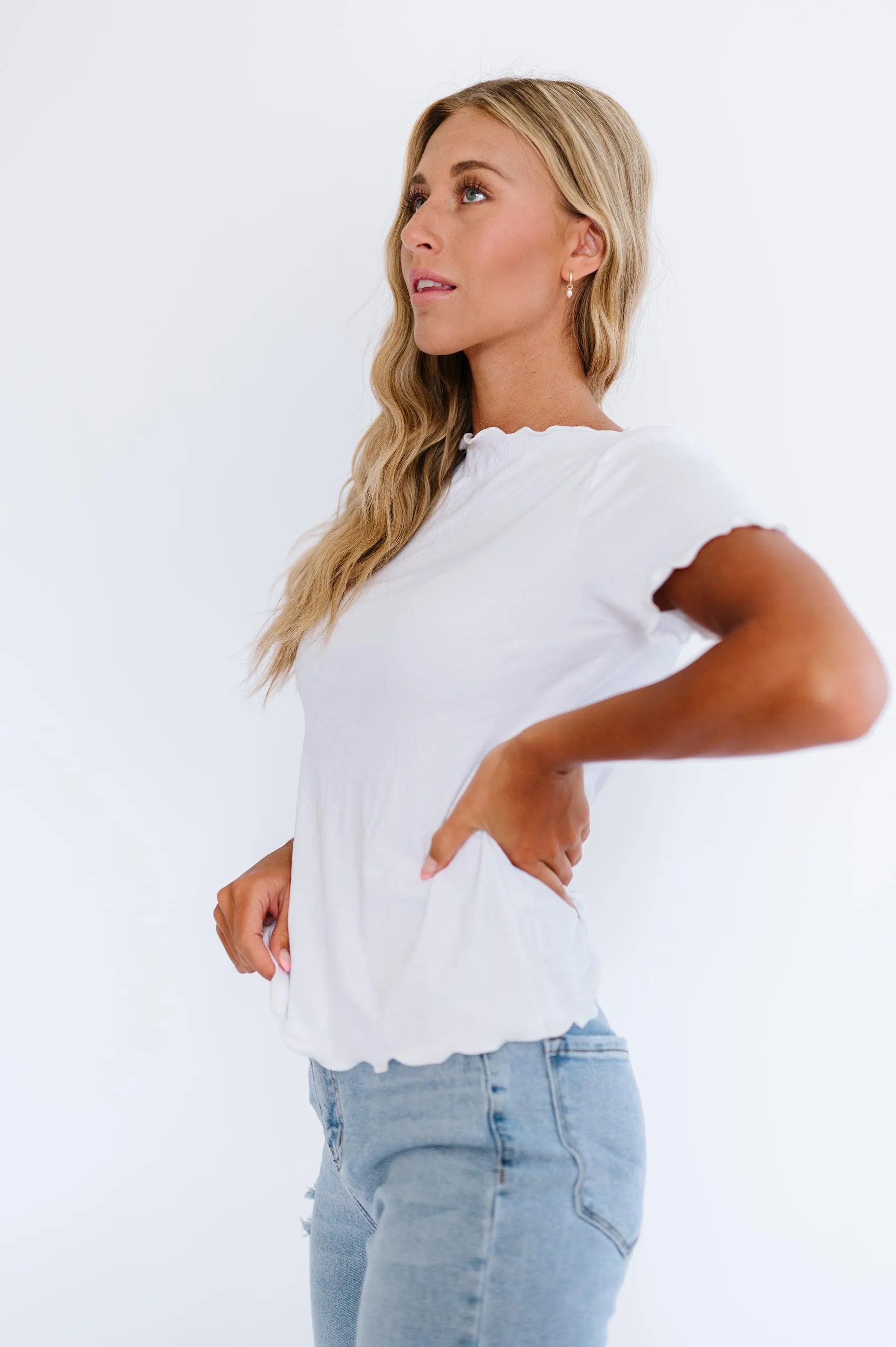 Karli Top in White