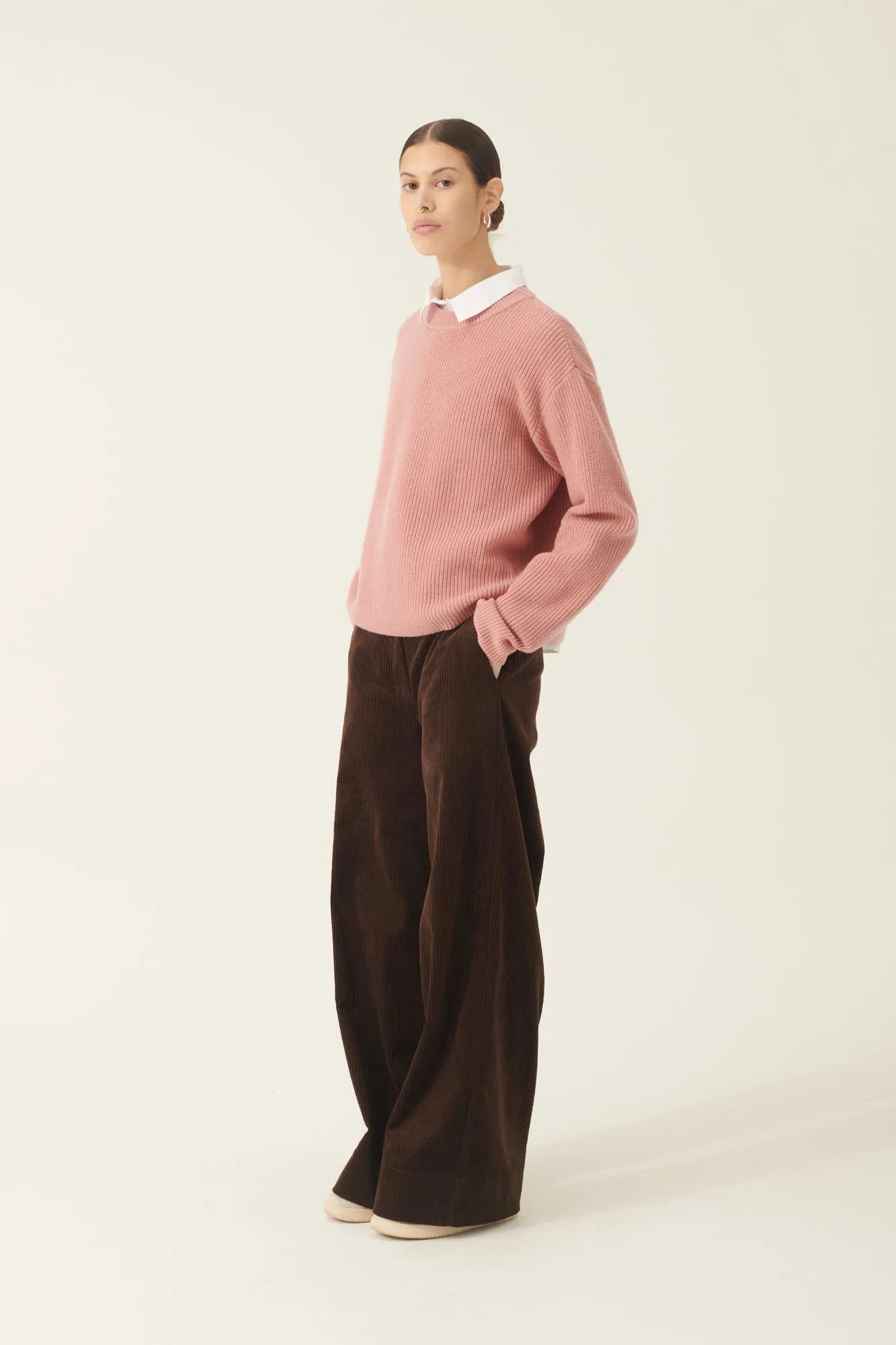 KARLI WOOL CASHMERE BLEND - ROSE