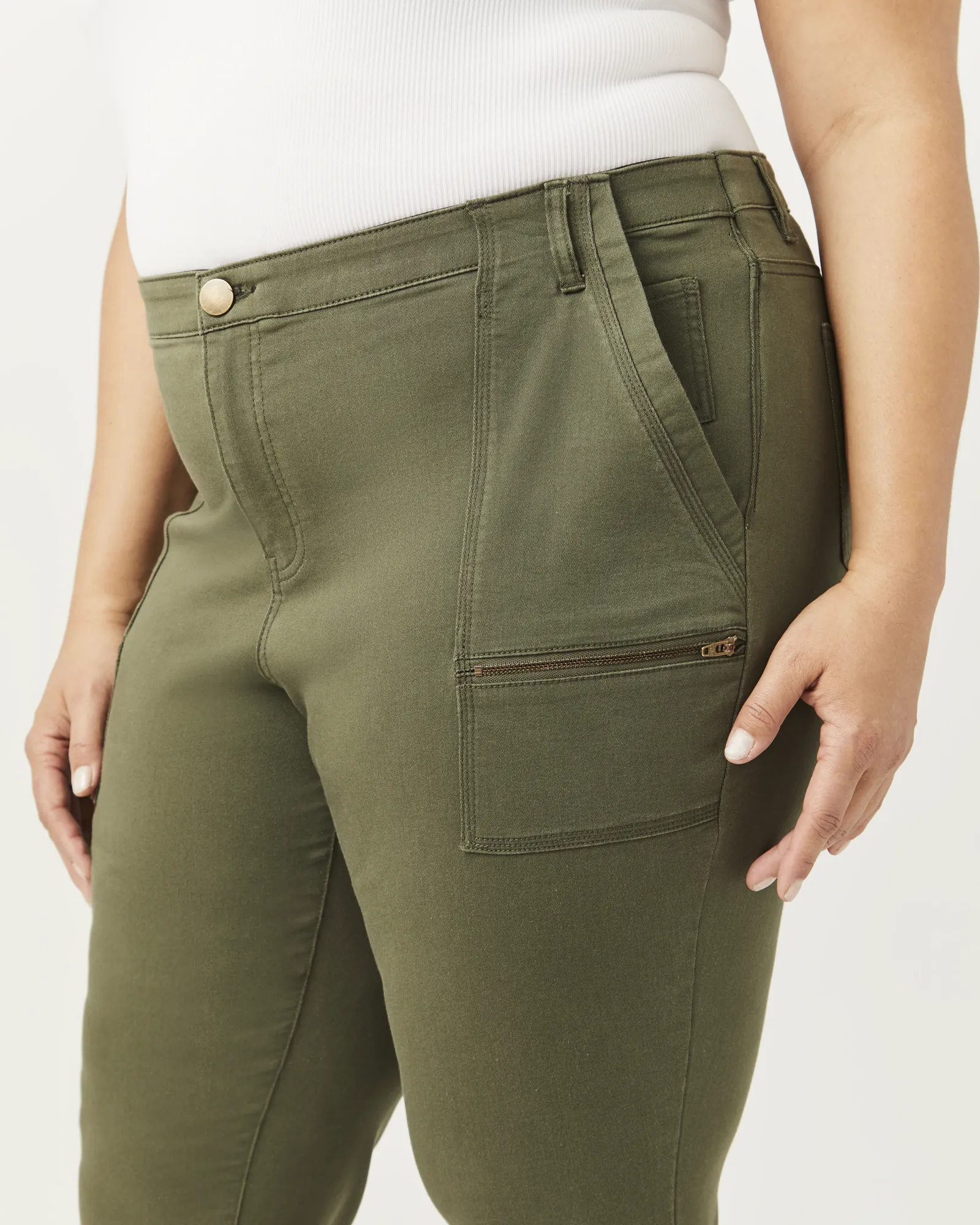 Katalina Utility Pant | Olive Green