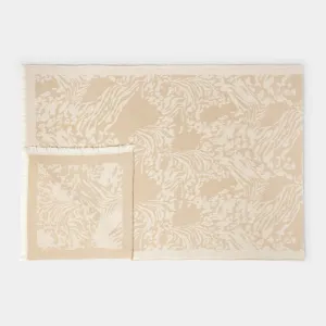 Katie Loxton 190cm Soft Tan Animal Printed Blanket Scarf