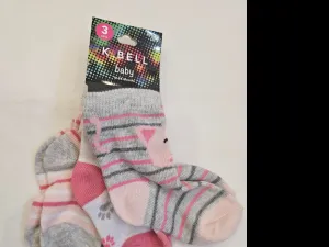 KBELL - 3 PAIR  Set Socks Children - Cat