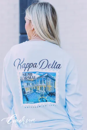 KD Semi Formal Chambray Long Sleeve T-shirt