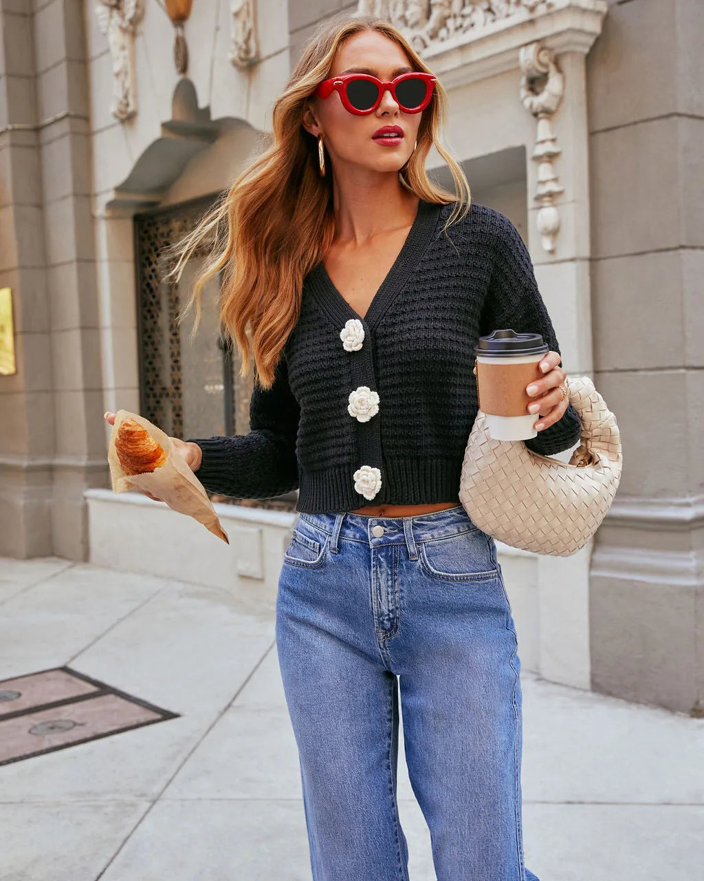Keep Close Floral Button Cardigan
