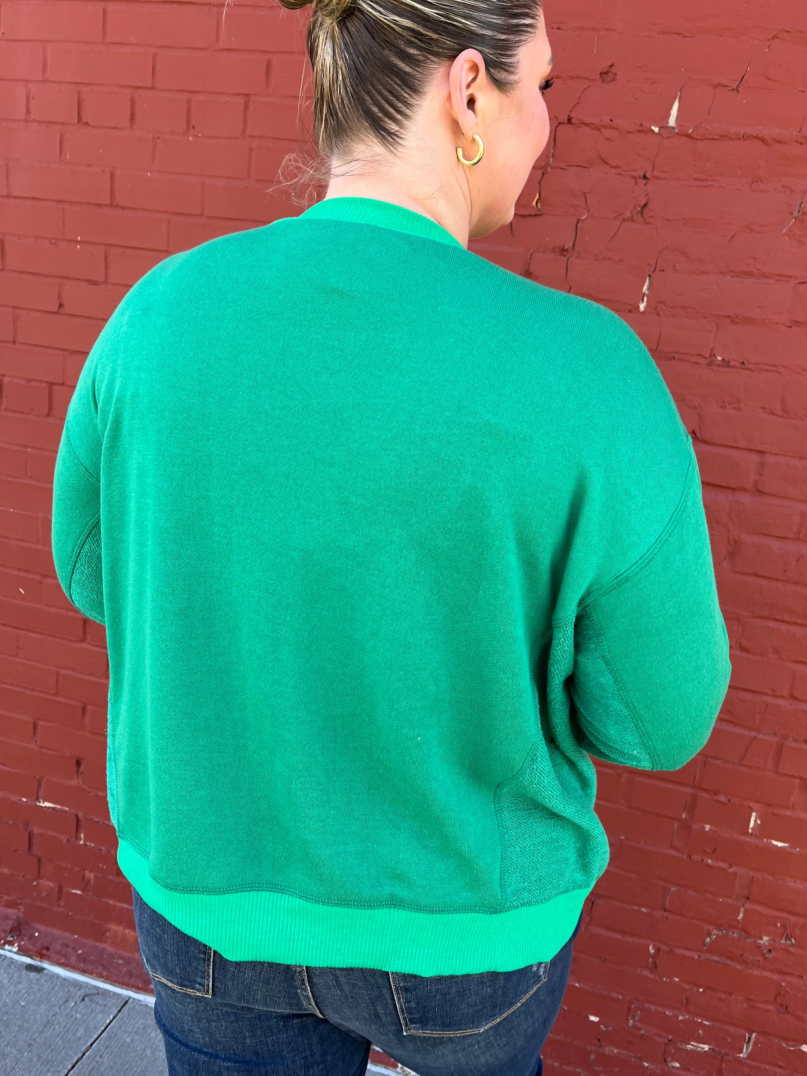 Kelly Green Crewneck