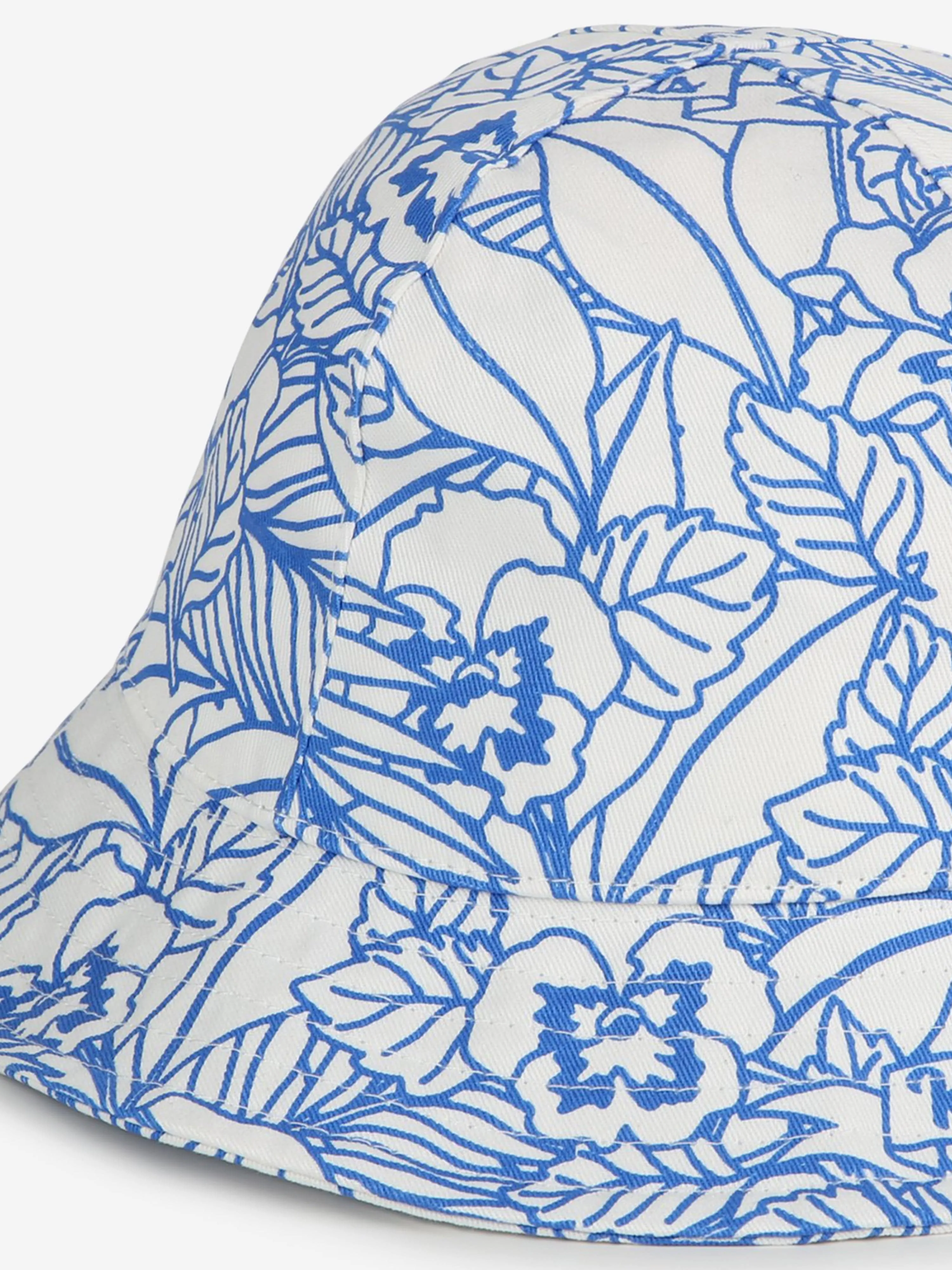 KENZO Baby Boke Flower Bucket Hat in Ivory