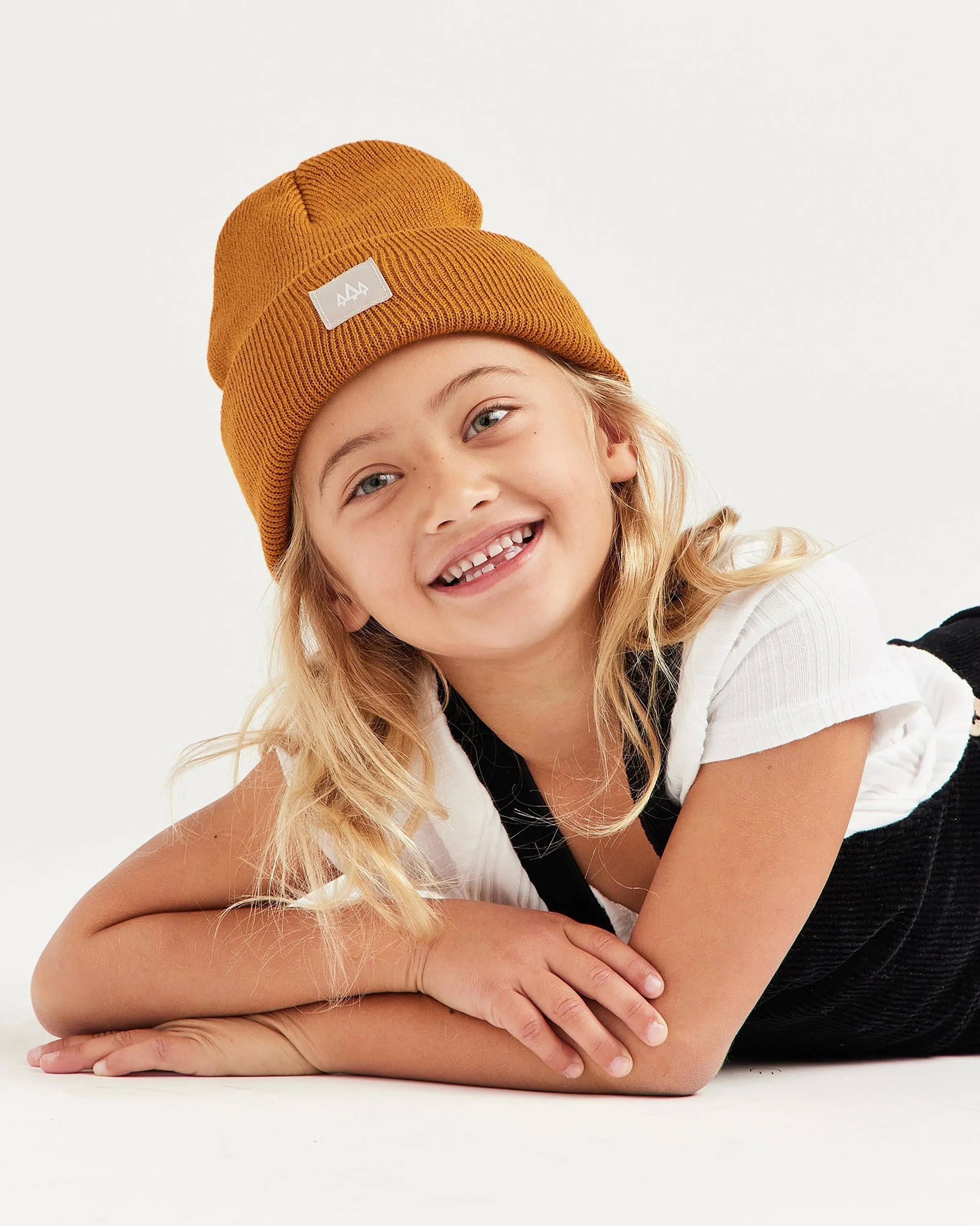 Kids Beacon Beanie in Copper