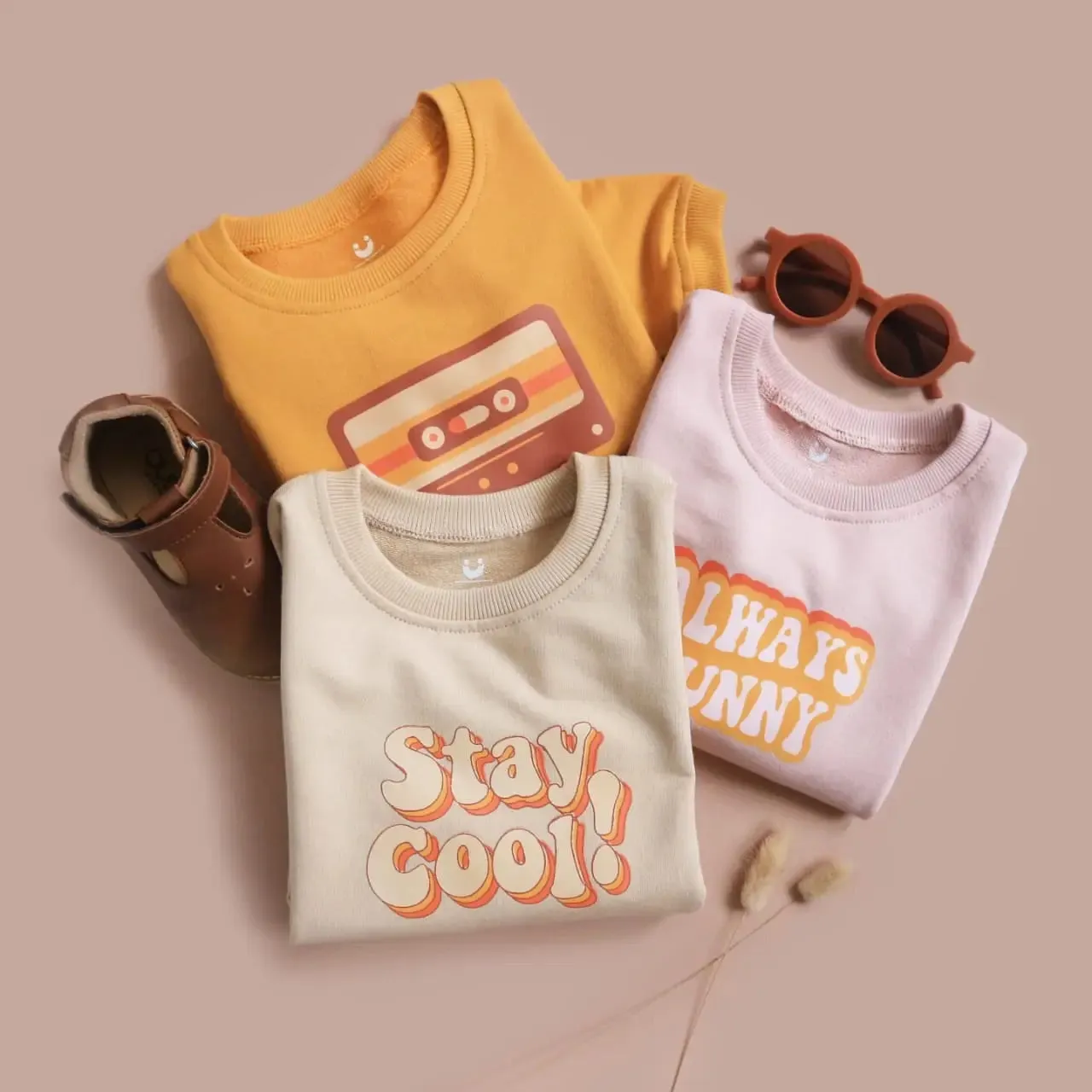 KIDS RETRO SWEATER - SWEATSHIRT