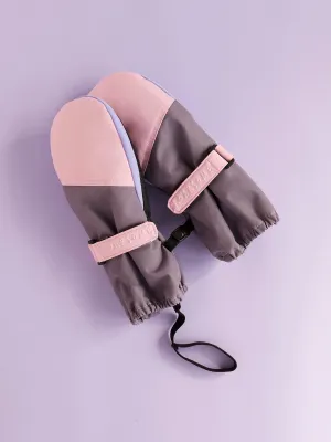 Kids Ski Gloves - Pink/Lilac