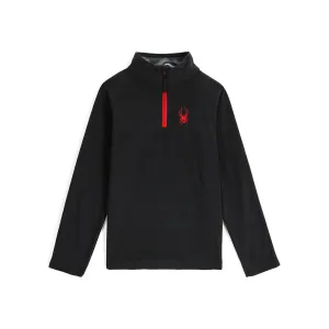 Kids Speed Fleece Half Zip - Black