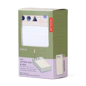 Kikkerland Desk Notes with Pen