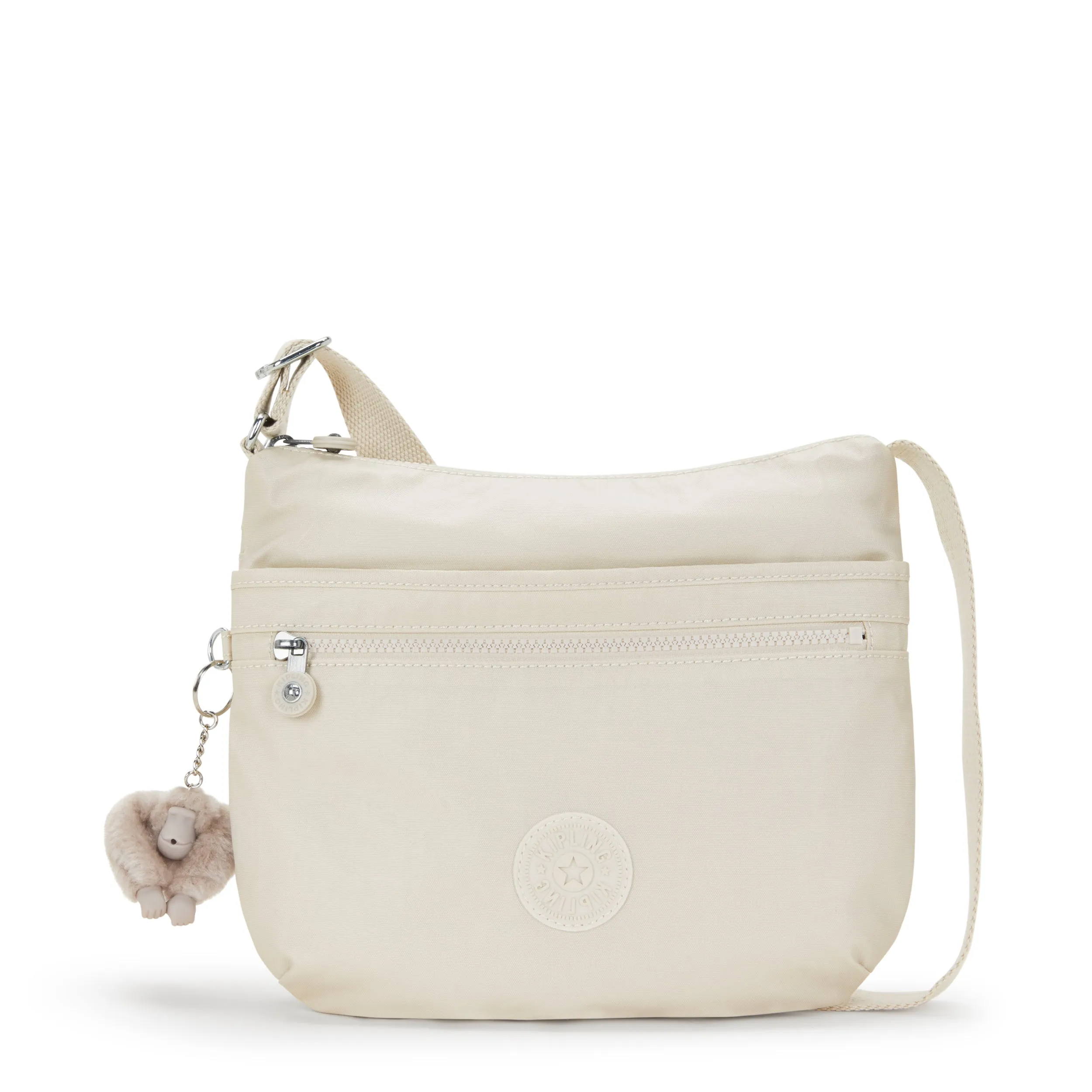Kipling Arto Beige Pearl Medium Crossbody Bag C210878-3KA