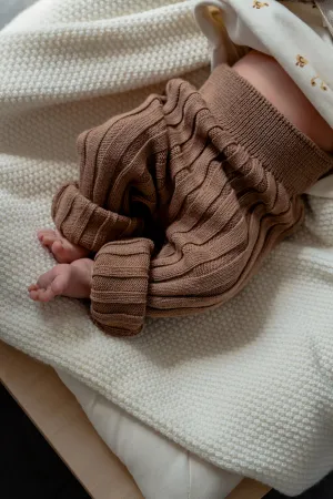 KNIT LEGGINGS CHOCOLATE