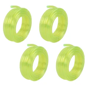 Kuber Industries Basic PVC Water Pipe 10 Meter | Multi-Utility Water Pipe for Garden, Car Cleaning & Pet Cleaning | Durable, Light Weight, & Flexible Hose Pipe for Gardening | Yellow | (Pack Of 5)