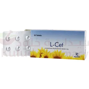 L Cet Tablet 20 Tab