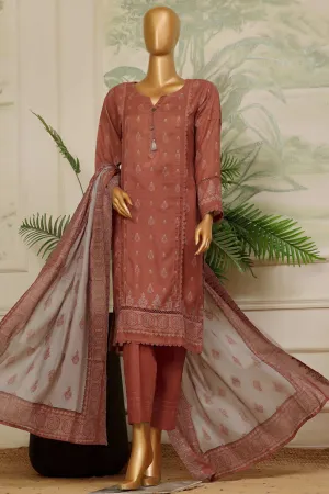 Lacekari Intermix By HZ Stitched 3 Piece Doriya Cotton Lawn Collection'2024-PDL-702