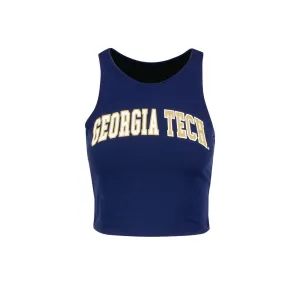 Ladies Georgia Tech Yellow Jackets First Down Tank Top