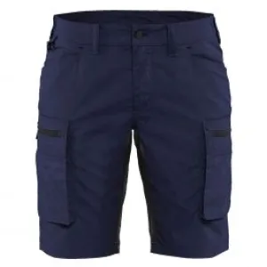 Ladies&#x20;Service&#x20;Shorts&#x20;With&#x20;Stretch&#x20;7149&#x20;Donker&#x20;Marineblauw&#x2F;Zwart&#x20;-&#x20;Bl&#xE5;kl&#xE4;der