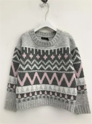 LANDEN FAIR ISLE PULLOVER SWEATER