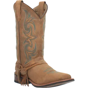 Laredo Ladies Sadie Tan Square Toe Boots 5848