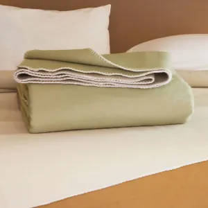 Larosa Wool Blankets Moss