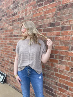 Layne Waffle Knit Top