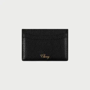 Leather Card Holder (Black)