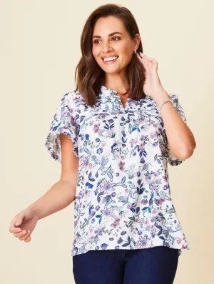 Leyla Short Sleeve Blouse