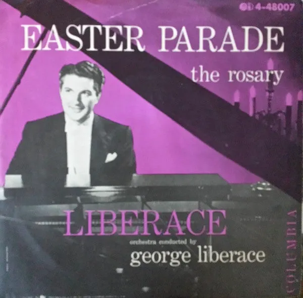 Liberace - The Rosary / Easter Parade (7") (VG)