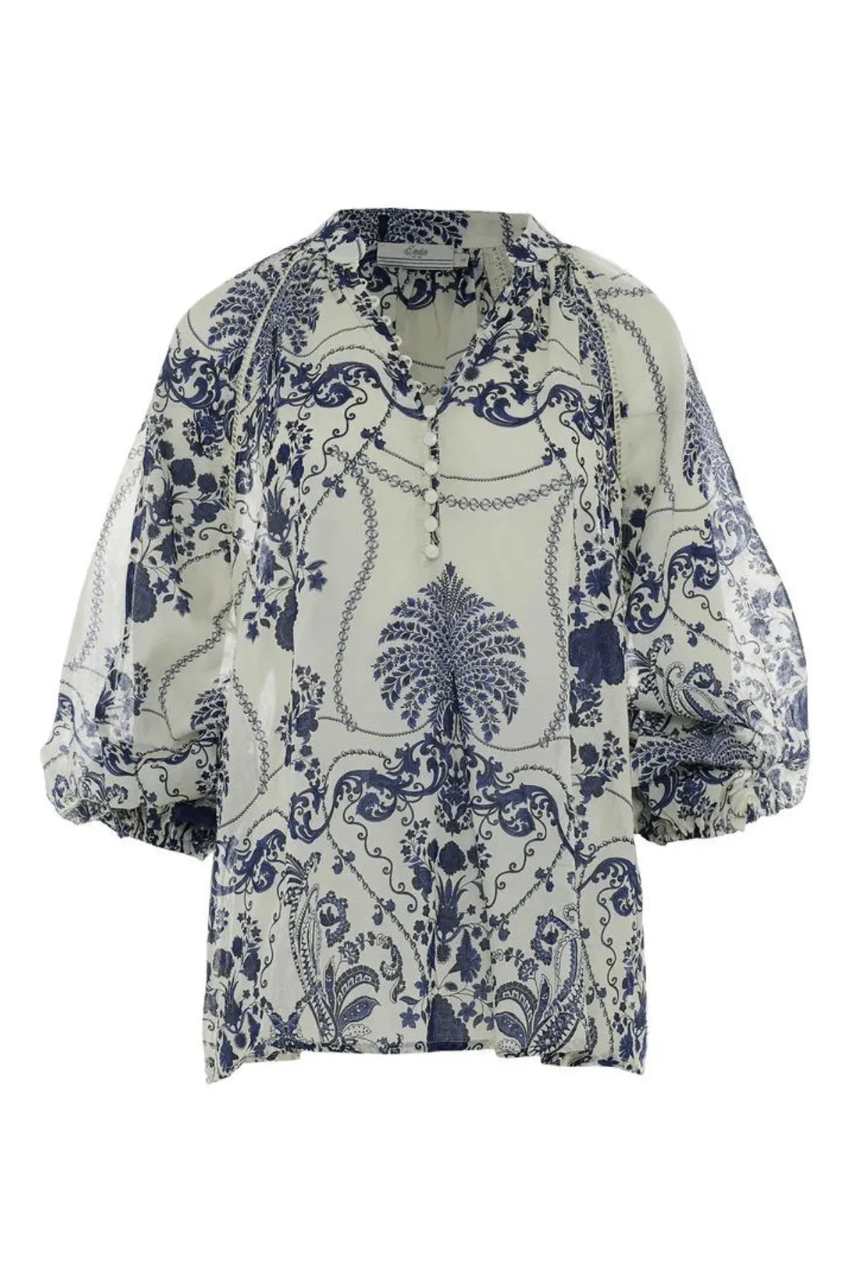 LIDA BLOUSE TYPE BLUE