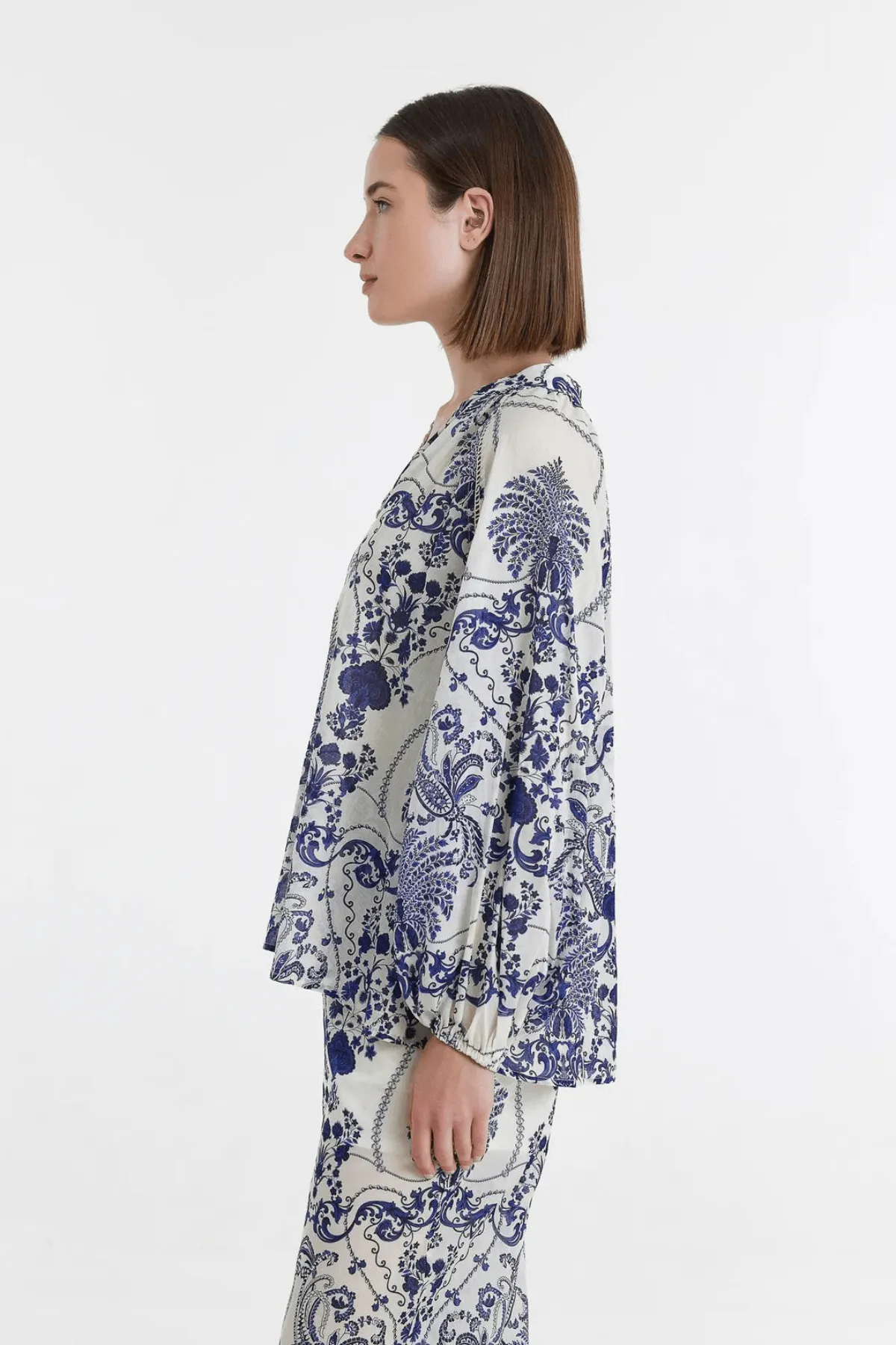 LIDA BLOUSE TYPE BLUE